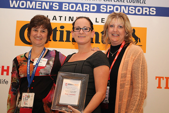 Nov. 4, 2014: Hosted the Car Care Council Womens Board Reception The Sands Expo Center, Room 307 in Las Vegas, Nev. 5:00 – 6:30 pm | Auto Craftsmen LTD.