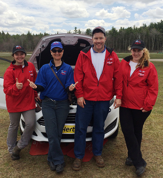  May 2 – 3, 2014: Judge for the Ford/AAA Student Auto Skills competition at the New England Dragway and Motorsports Park. 