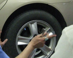 check tire pressure